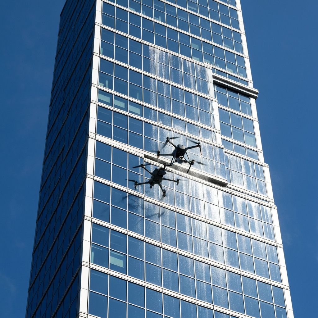 Skyscraper Window Cleaning